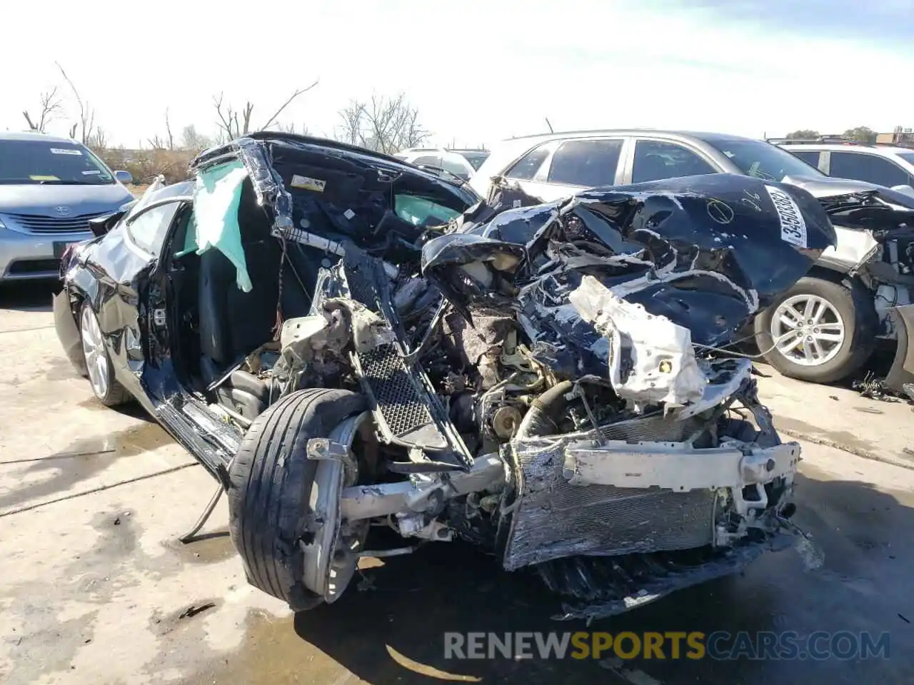 1 Photograph of a damaged car WDDWJ8DB3KF825148 MERCEDES-BENZ C-CLASS 2019