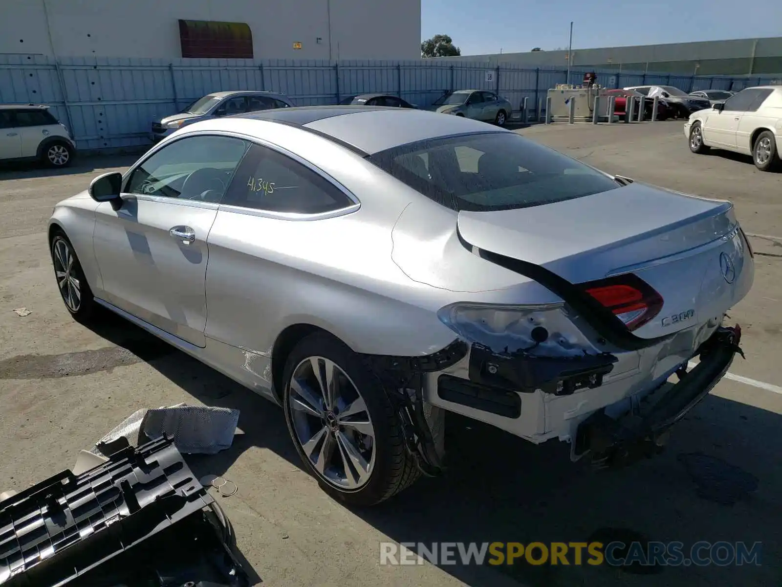 3 Photograph of a damaged car WDDWJ8DB3KF874415 MERCEDES-BENZ C CLASS 2019