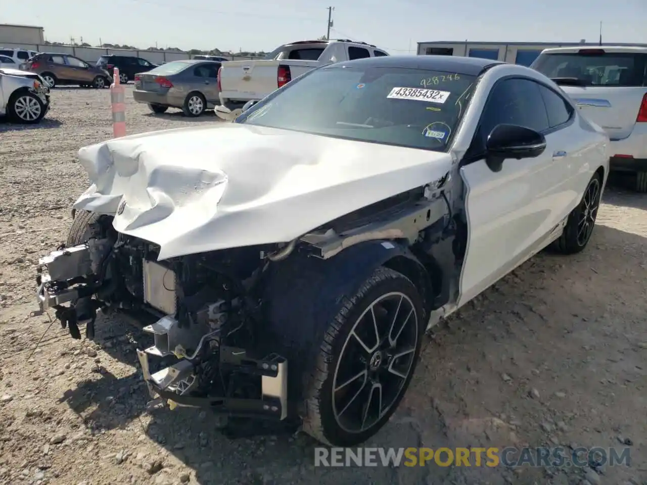 2 Photograph of a damaged car WDDWJ8DB3KF928246 MERCEDES-BENZ C-CLASS 2019