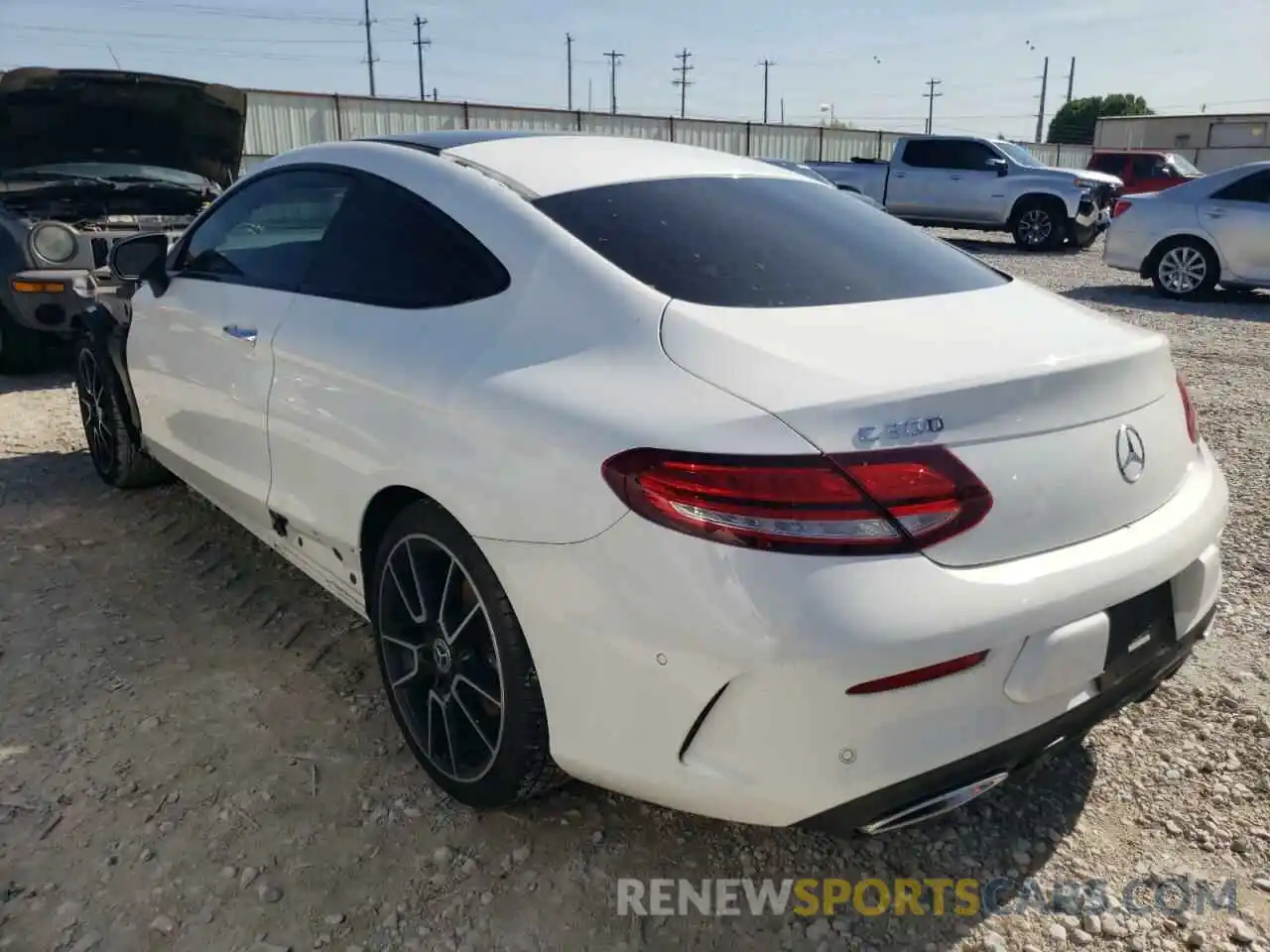 3 Photograph of a damaged car WDDWJ8DB3KF928246 MERCEDES-BENZ C-CLASS 2019