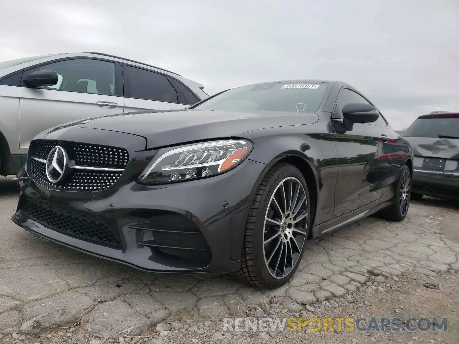 2 Photograph of a damaged car WDDWJ8DB4KF783234 MERCEDES-BENZ C-CLASS 2019