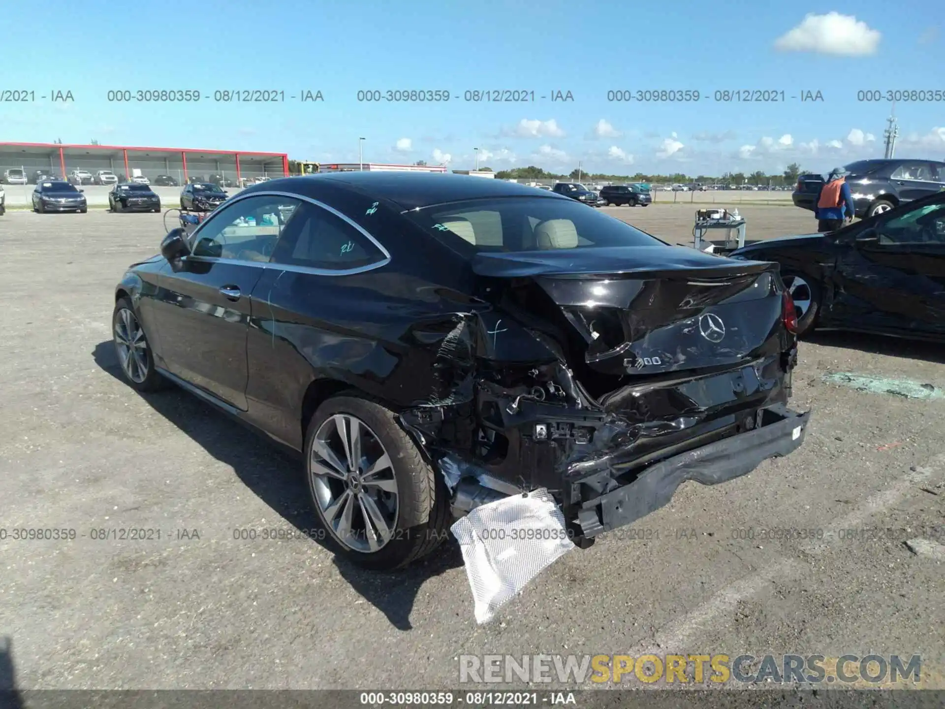 6 Photograph of a damaged car WDDWJ8DB4KF833842 MERCEDES-BENZ C-CLASS 2019