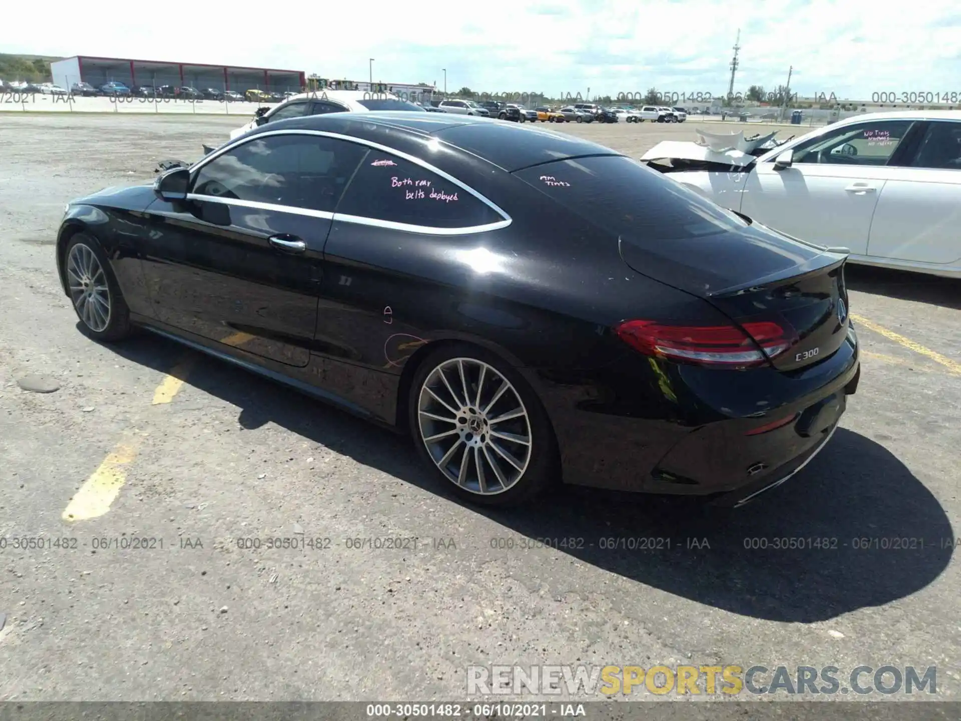 3 Photograph of a damaged car WDDWJ8DB4KF835882 MERCEDES-BENZ C-CLASS 2019