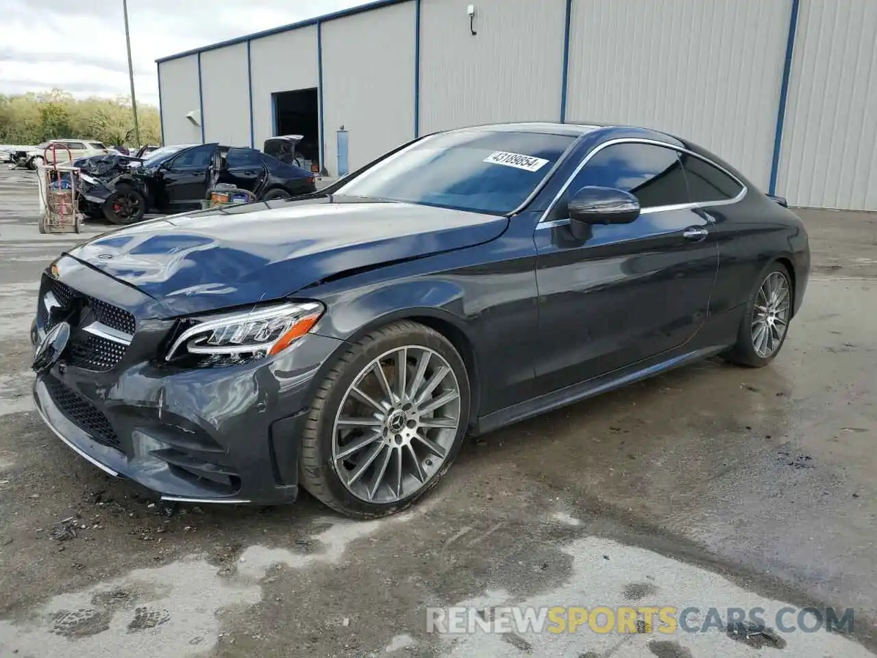 1 Photograph of a damaged car WDDWJ8DB4KF836711 MERCEDES-BENZ C-CLASS 2019