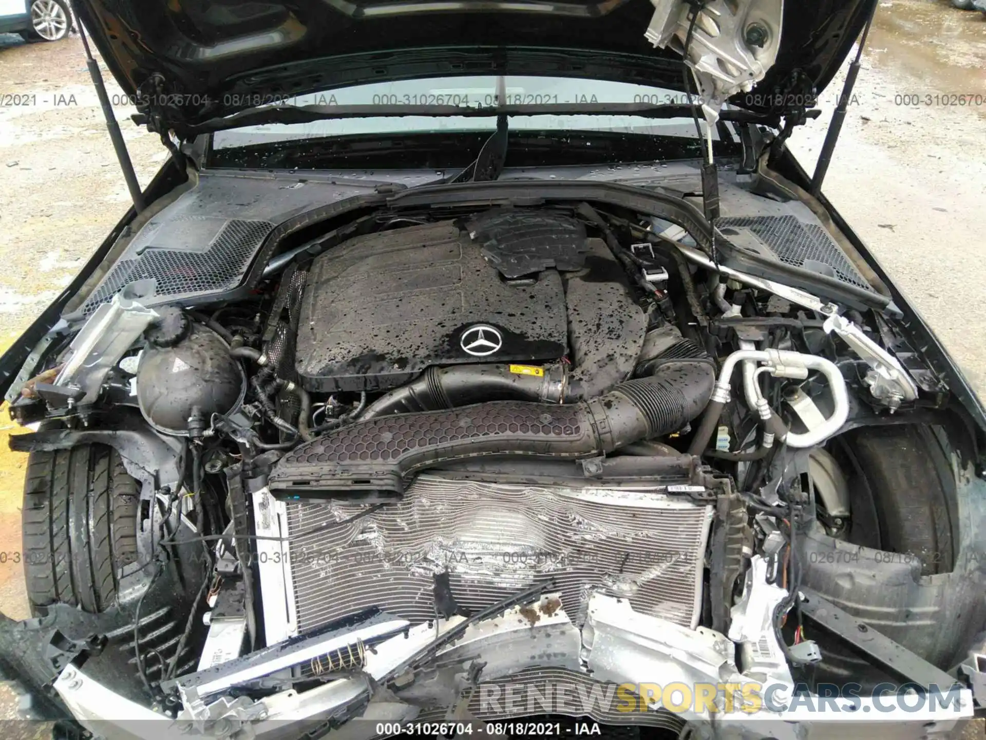 10 Photograph of a damaged car WDDWJ8DB4KF852729 MERCEDES-BENZ C-CLASS 2019