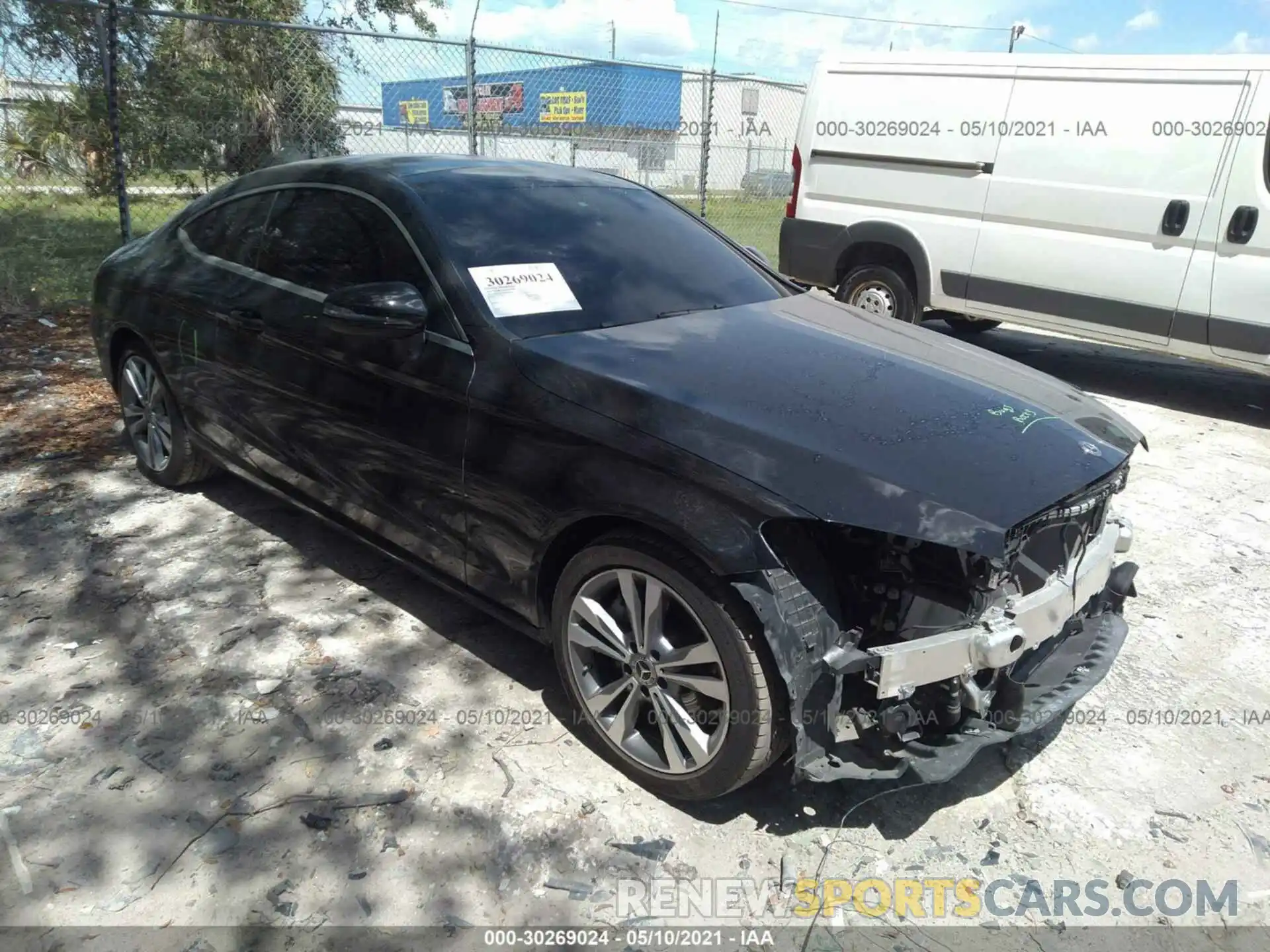 1 Photograph of a damaged car WDDWJ8DB4KF900567 MERCEDES-BENZ C-CLASS 2019