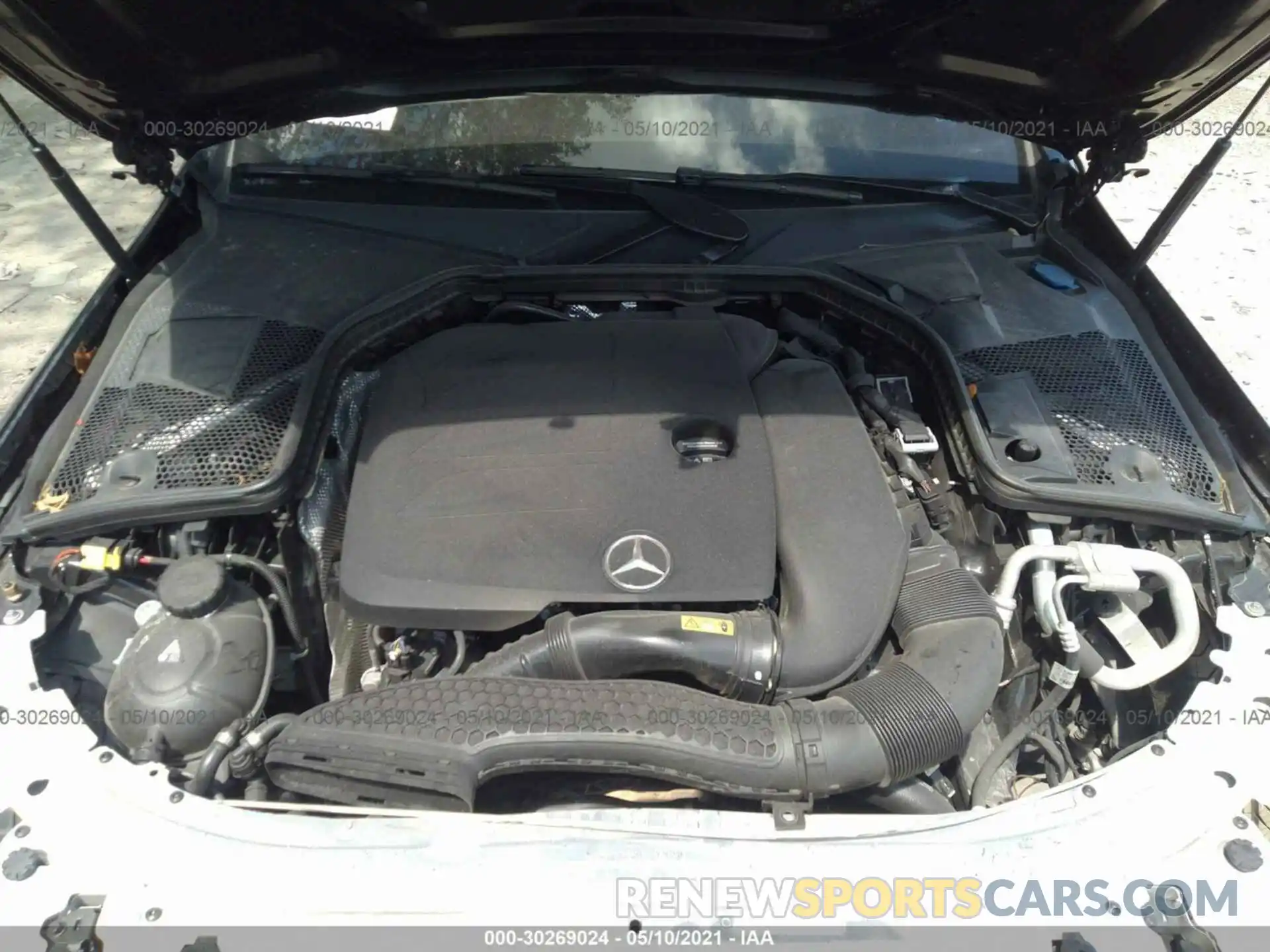 10 Photograph of a damaged car WDDWJ8DB4KF900567 MERCEDES-BENZ C-CLASS 2019