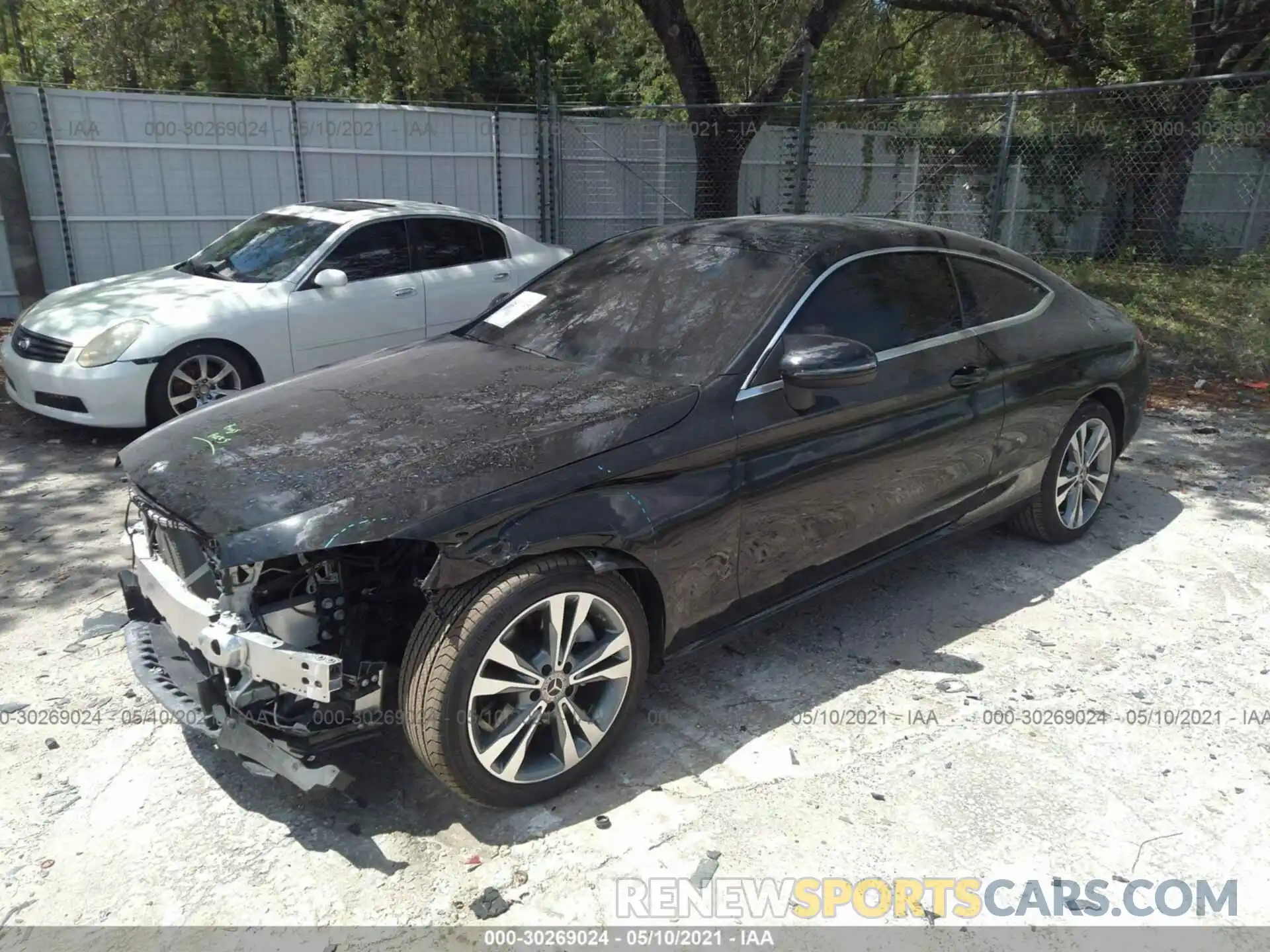 2 Photograph of a damaged car WDDWJ8DB4KF900567 MERCEDES-BENZ C-CLASS 2019