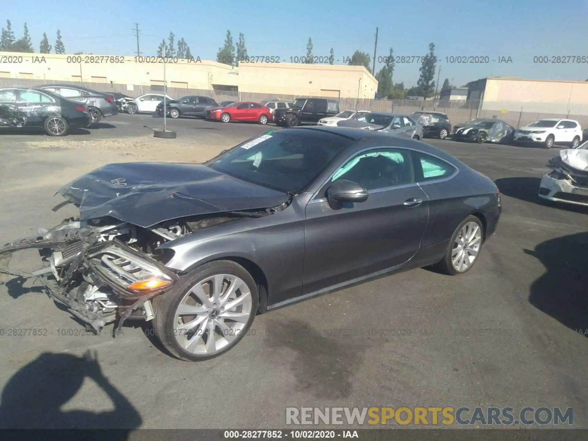 2 Photograph of a damaged car WDDWJ8DB6KF768184 MERCEDES-BENZ C-CLASS 2019