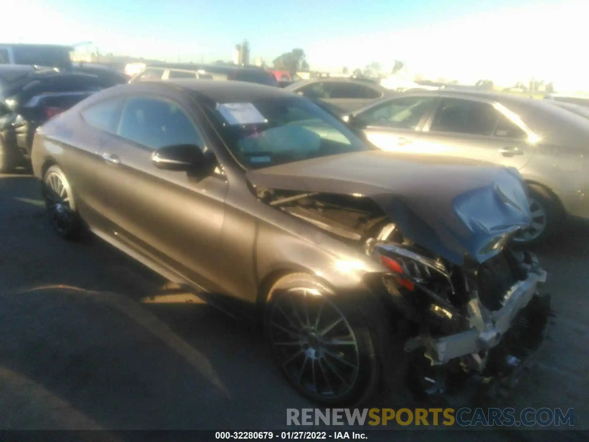 1 Photograph of a damaged car WDDWJ8DB6KF803614 MERCEDES-BENZ C-CLASS 2019