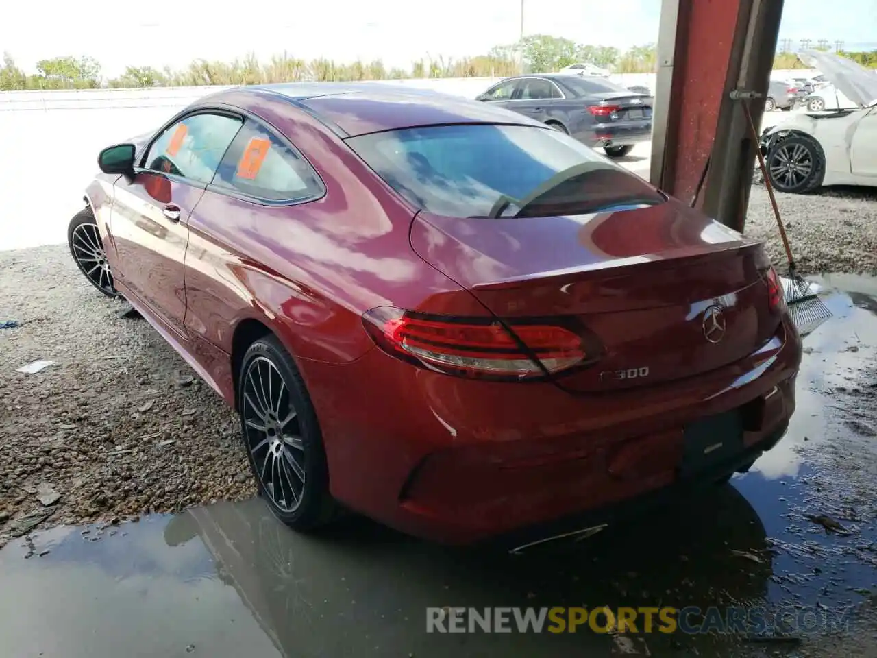 3 Photograph of a damaged car WDDWJ8DB6KF852943 MERCEDES-BENZ C-CLASS 2019