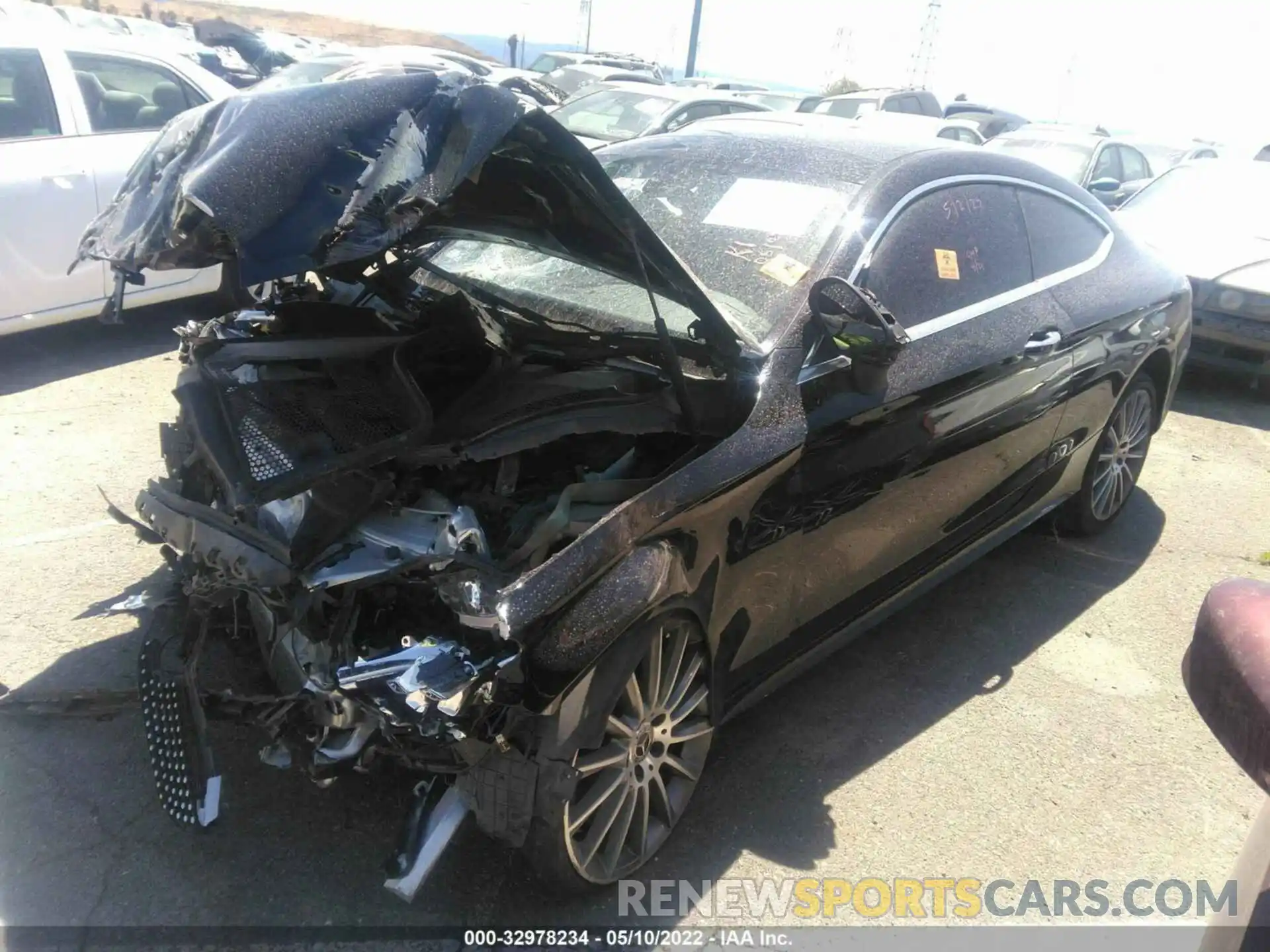 2 Photograph of a damaged car WDDWJ8DB6KF862937 MERCEDES-BENZ C-CLASS 2019