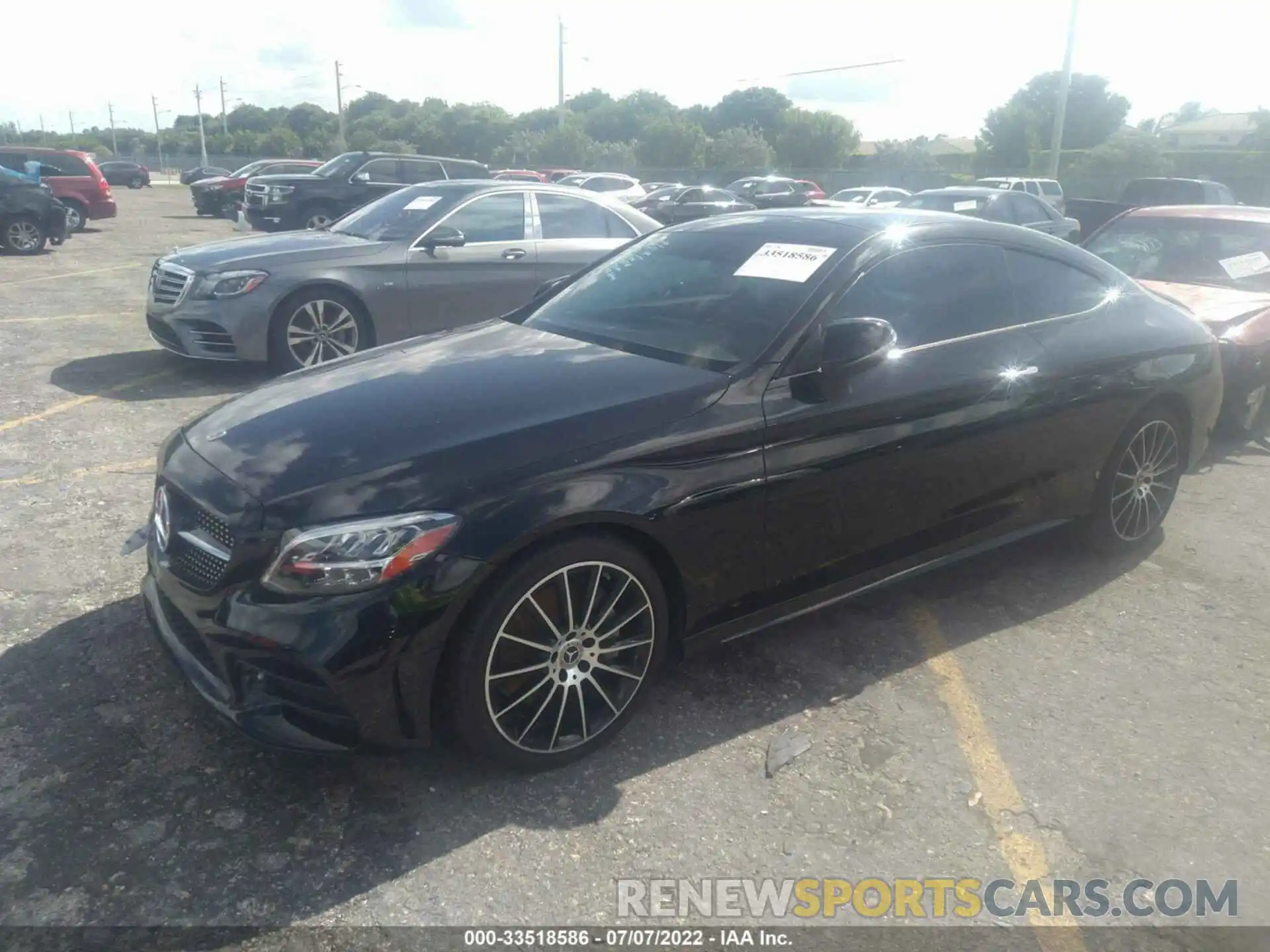 2 Photograph of a damaged car WDDWJ8DB6KF880760 MERCEDES-BENZ C-CLASS 2019