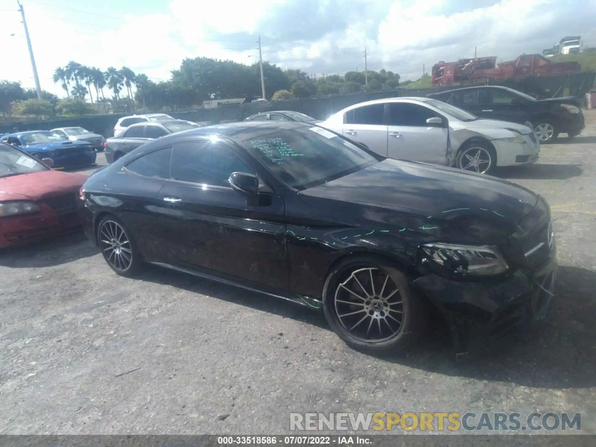 6 Photograph of a damaged car WDDWJ8DB6KF880760 MERCEDES-BENZ C-CLASS 2019