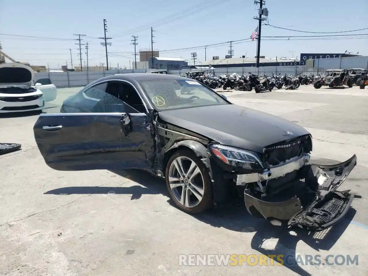 1 Photograph of a damaged car WDDWJ8DB7KF774771 MERCEDES-BENZ C-CLASS 2019