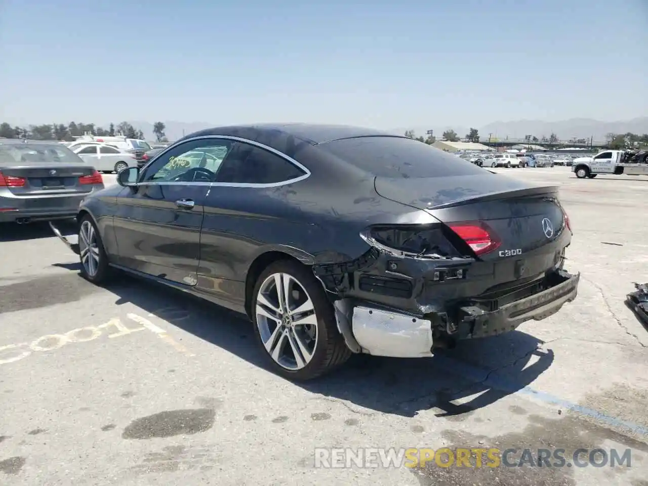 3 Photograph of a damaged car WDDWJ8DB7KF774771 MERCEDES-BENZ C-CLASS 2019