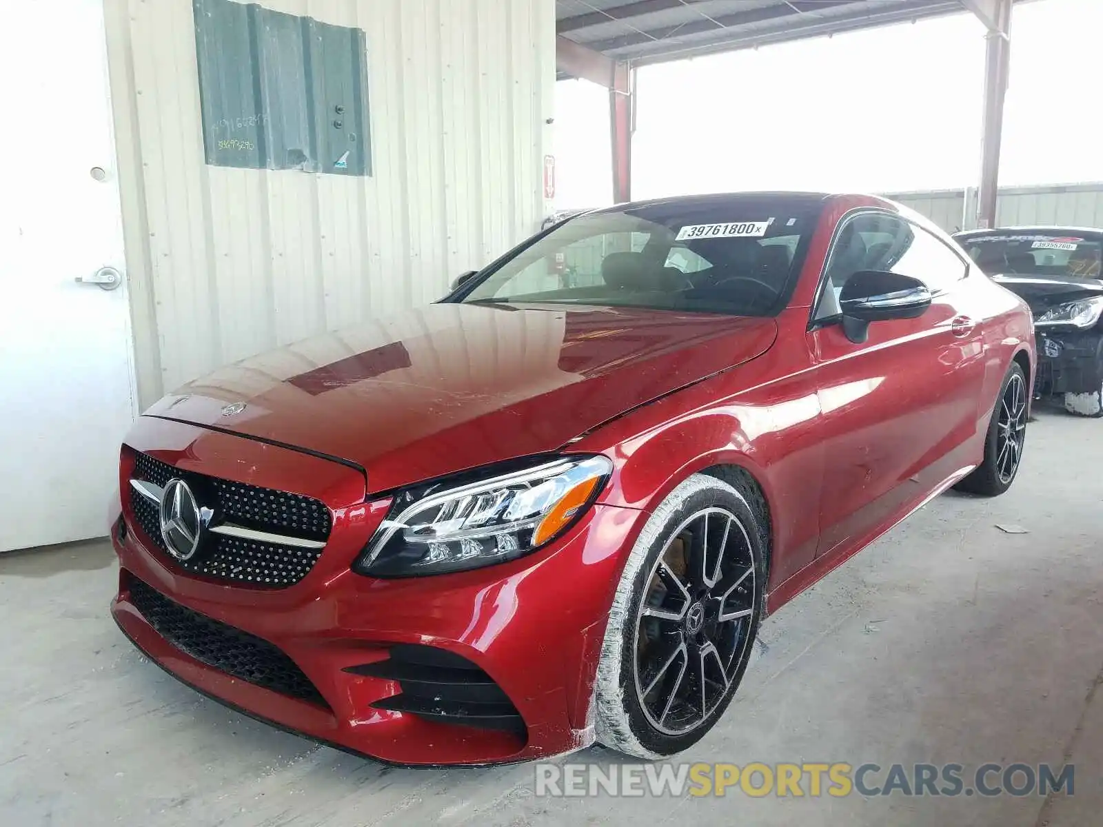 2 Photograph of a damaged car WDDWJ8DB7KF842471 MERCEDES-BENZ C CLASS 2019