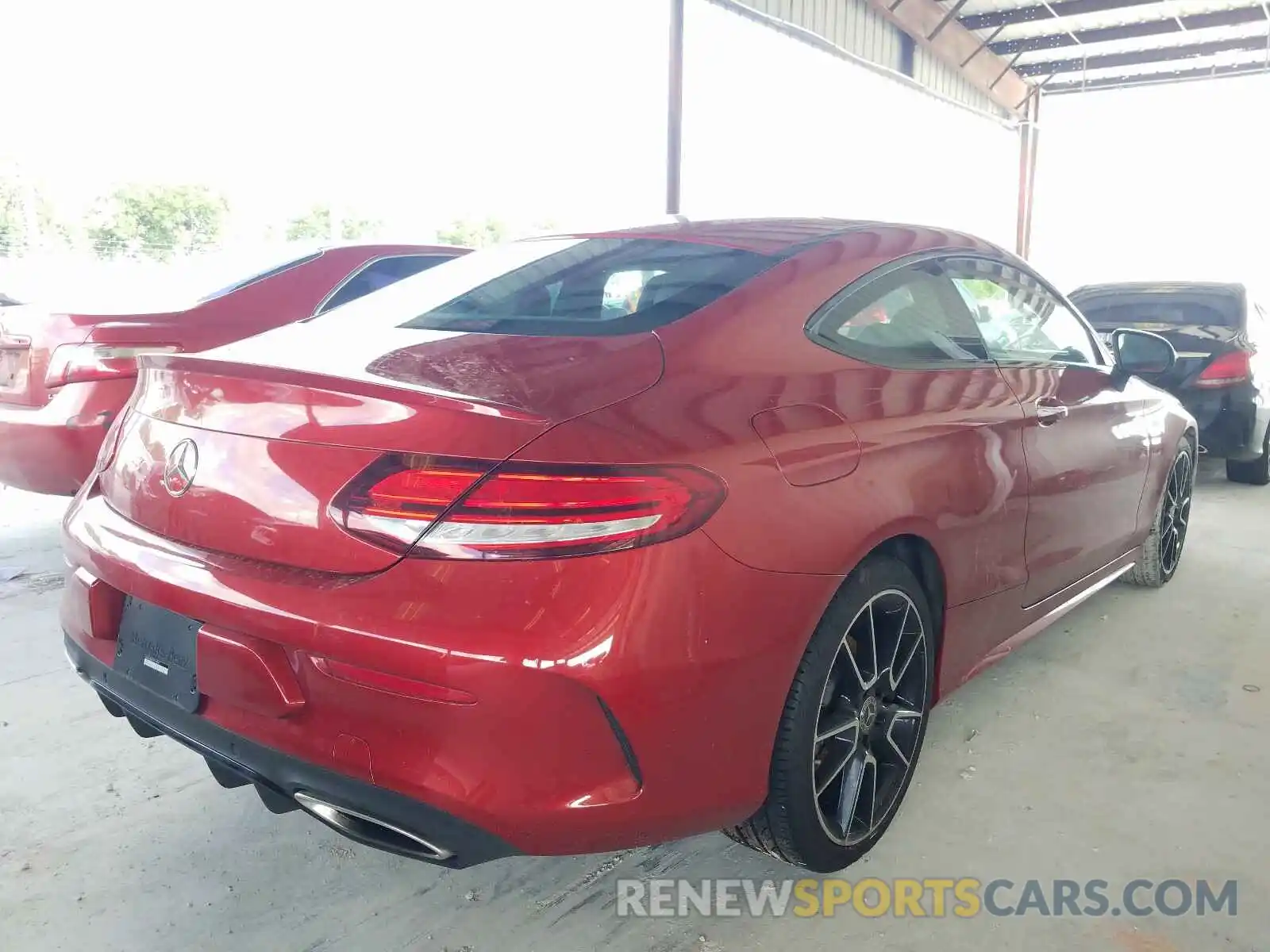 4 Photograph of a damaged car WDDWJ8DB7KF842471 MERCEDES-BENZ C CLASS 2019