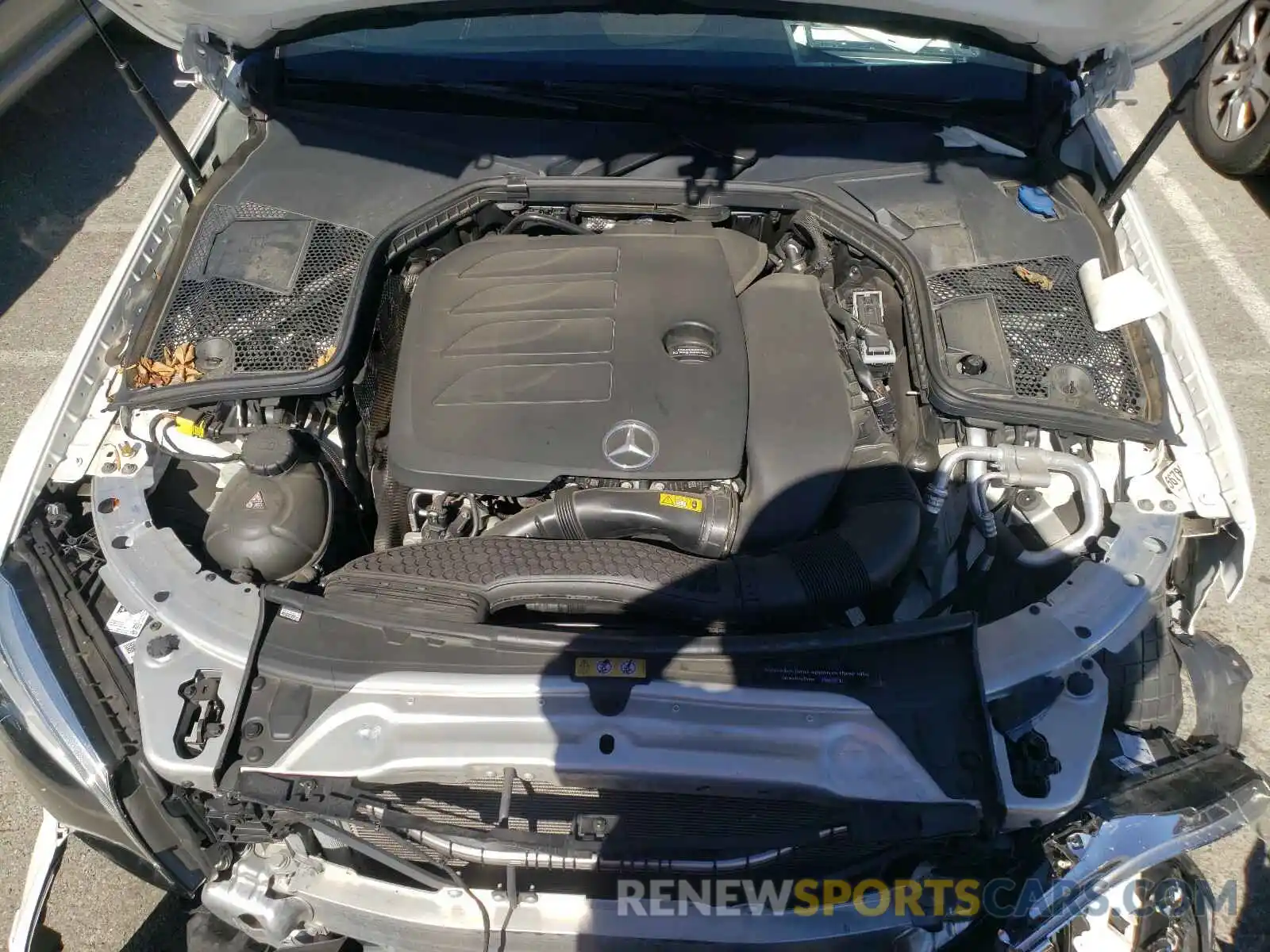 7 Photograph of a damaged car WDDWJ8DB8KF777274 MERCEDES-BENZ C CLASS 2019