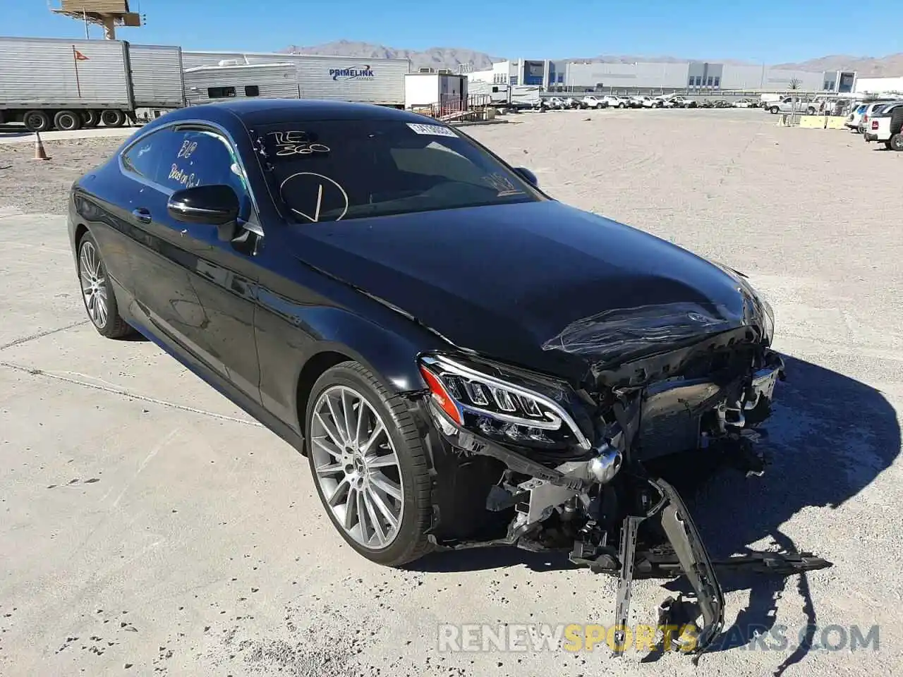 1 Photograph of a damaged car WDDWJ8DB8KF778618 MERCEDES-BENZ C-CLASS 2019