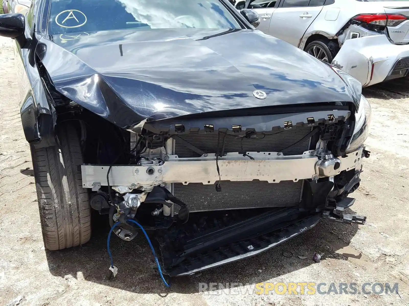 9 Photograph of a damaged car WDDWJ8DB8KF809589 MERCEDES-BENZ C CLASS 2019