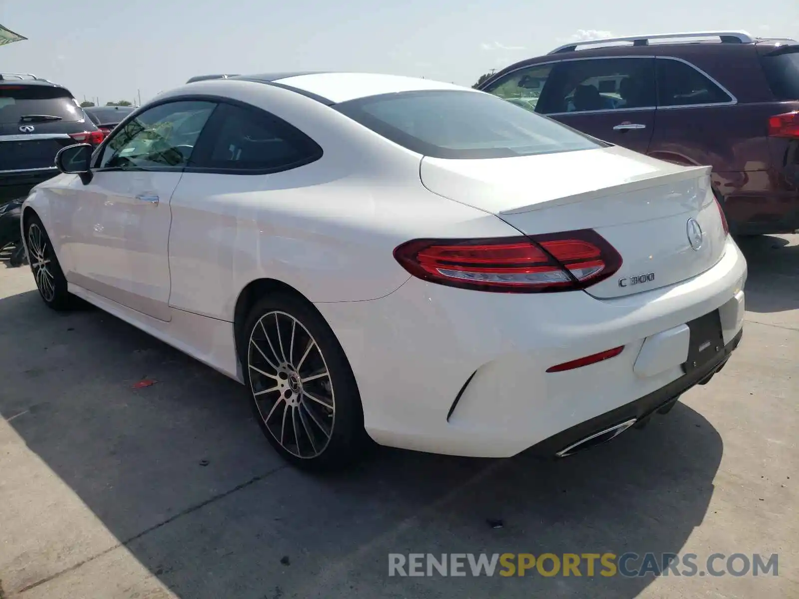 3 Photograph of a damaged car WDDWJ8DB8KF857206 MERCEDES-BENZ C-CLASS 2019