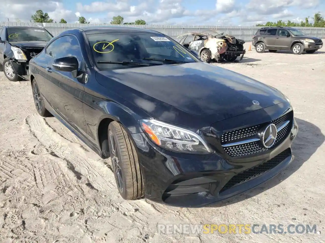 1 Photograph of a damaged car WDDWJ8DB8KF894899 MERCEDES-BENZ C-CLASS 2019