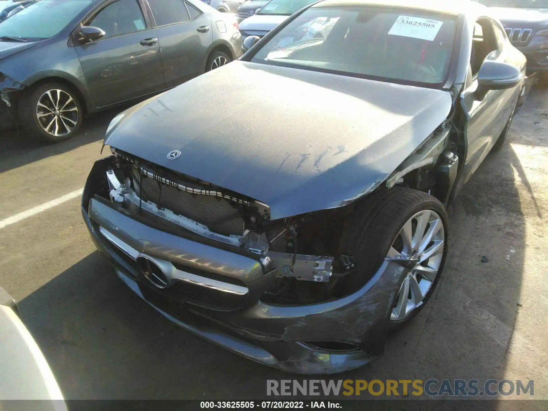 6 Photograph of a damaged car WDDWJ8DB9KF772004 MERCEDES-BENZ C-CLASS 2019