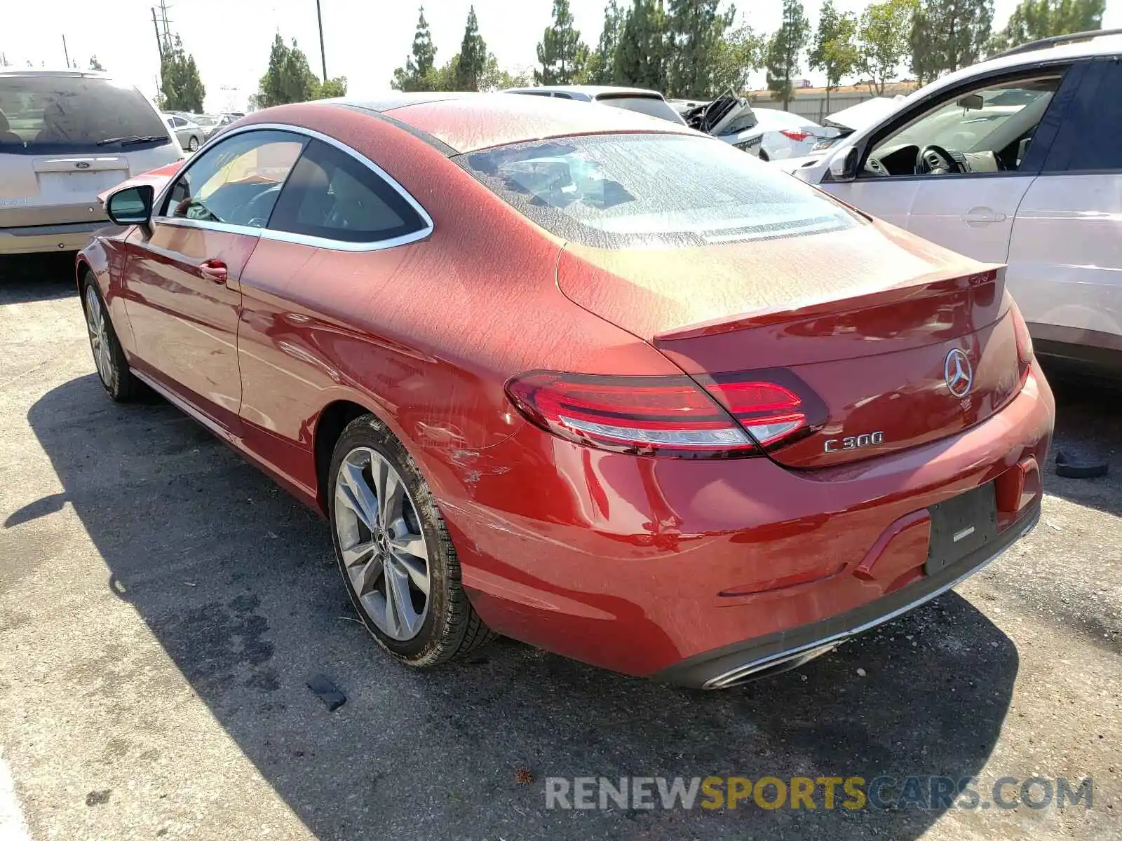 3 Photograph of a damaged car WDDWJ8DB9KF780815 MERCEDES-BENZ C CLASS 2019