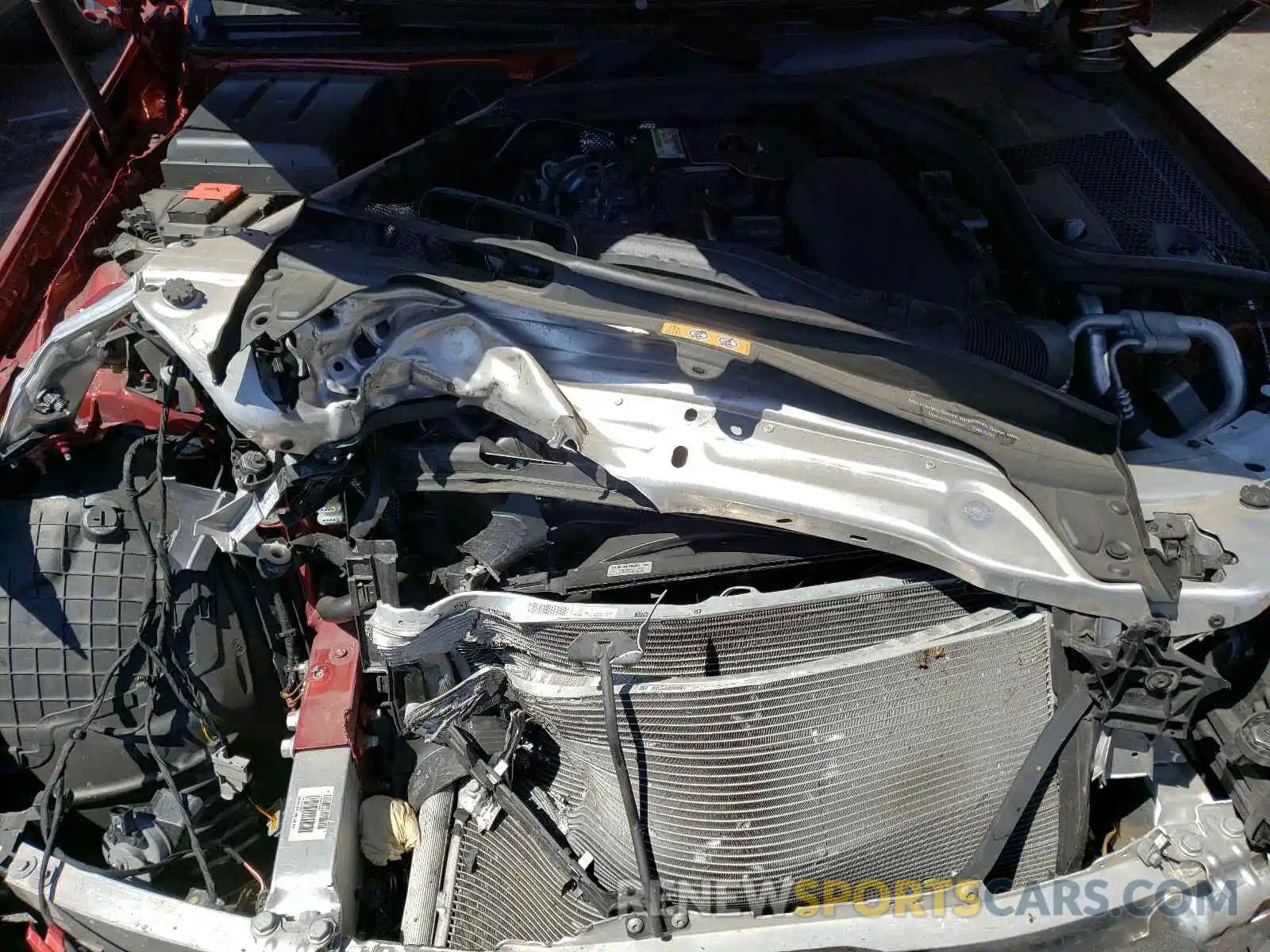 7 Photograph of a damaged car WDDWJ8DB9KF780815 MERCEDES-BENZ C CLASS 2019