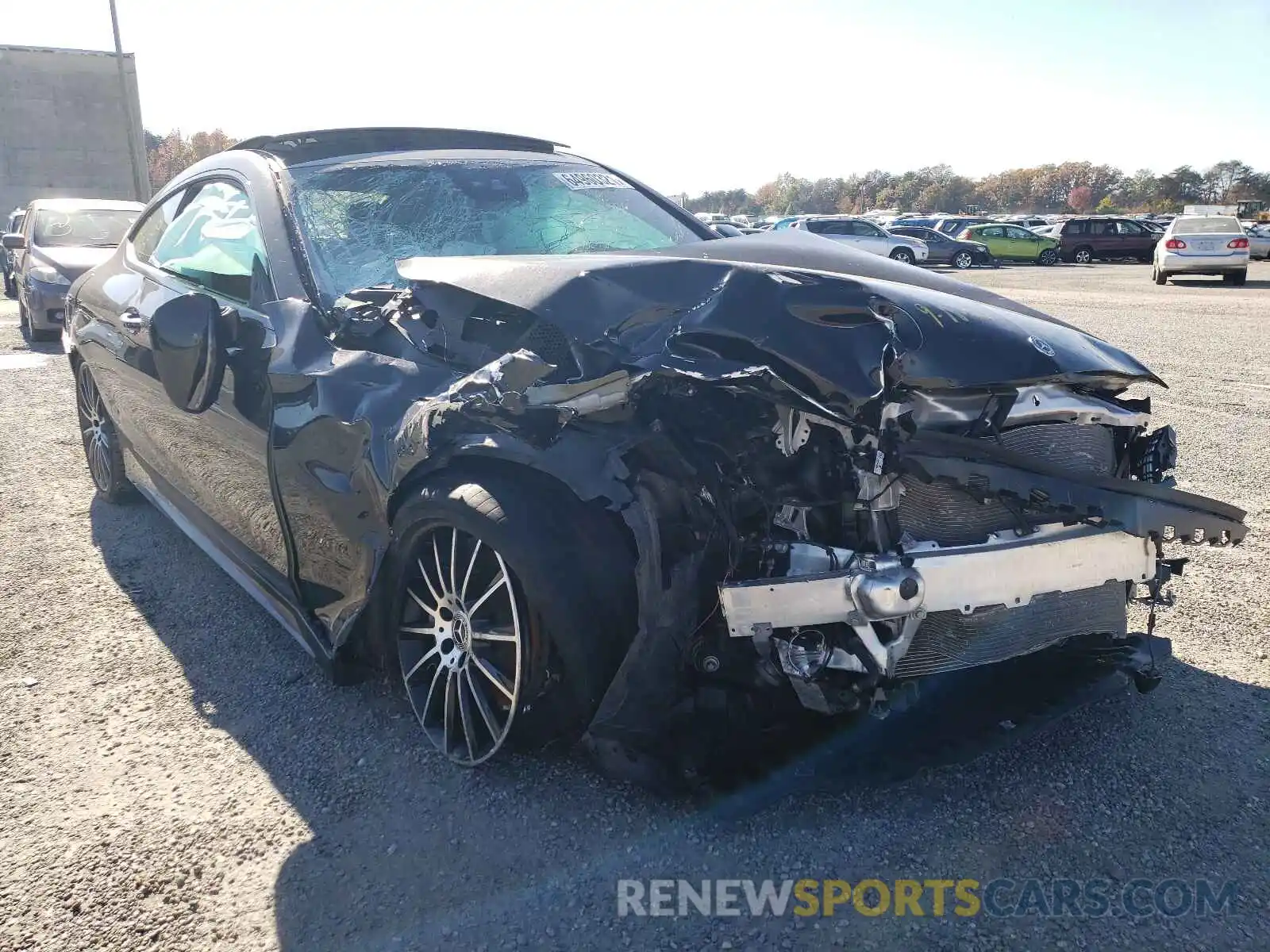 1 Photograph of a damaged car WDDWJ8DB9KF781740 MERCEDES-BENZ C-CLASS 2019