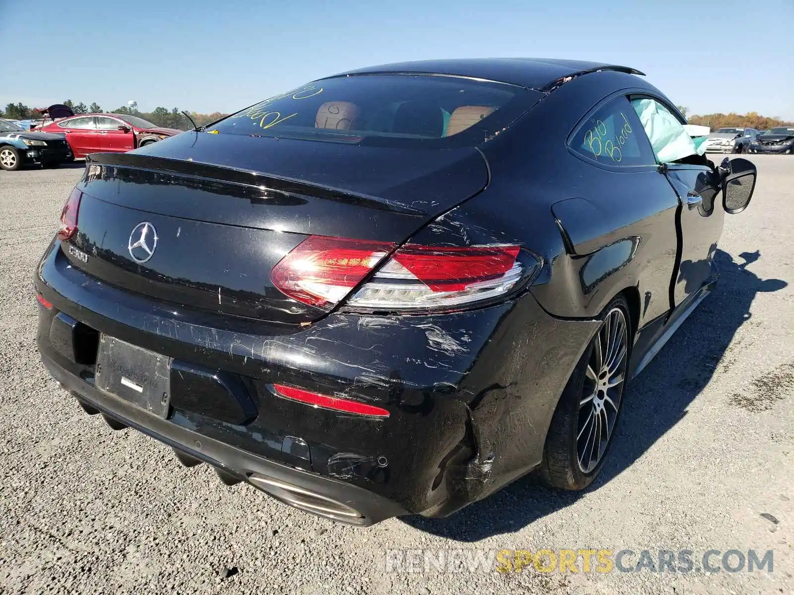 4 Photograph of a damaged car WDDWJ8DB9KF781740 MERCEDES-BENZ C-CLASS 2019