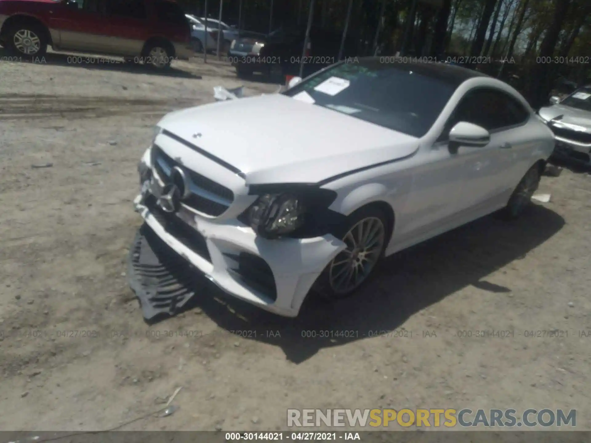 2 Photograph of a damaged car WDDWJ8DB9KF824506 MERCEDES-BENZ C-CLASS 2019