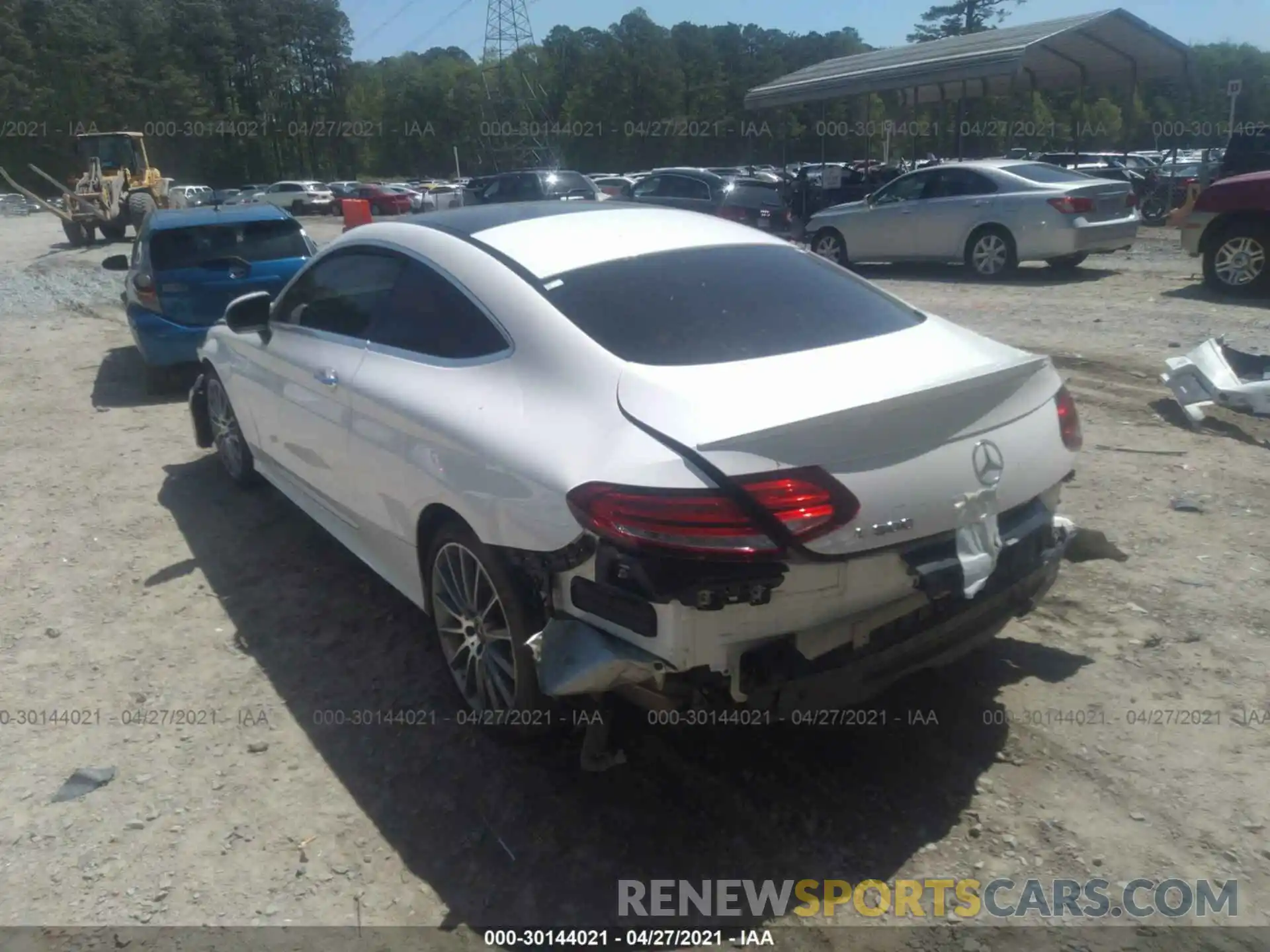 3 Photograph of a damaged car WDDWJ8DB9KF824506 MERCEDES-BENZ C-CLASS 2019