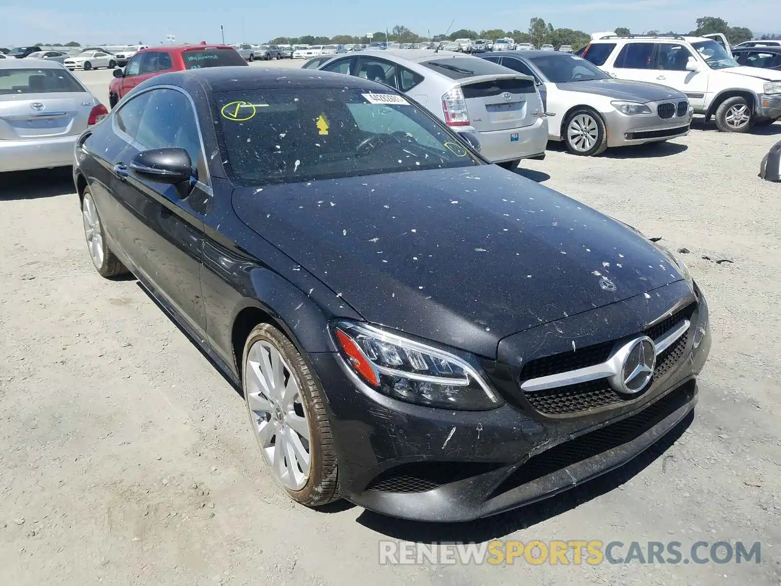 1 Photograph of a damaged car WDDWJ8DB9KF831312 MERCEDES-BENZ C-CLASS 2019