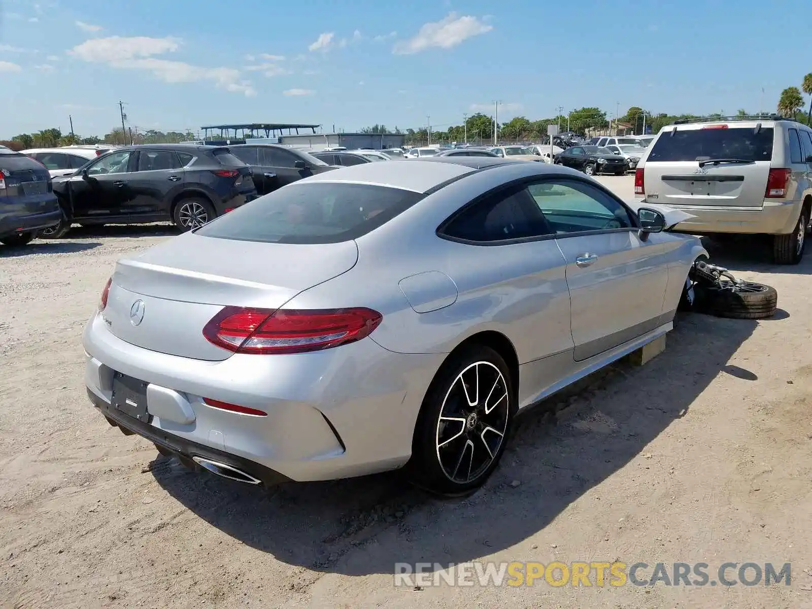 4 Photograph of a damaged car WDDWJ8DB9KF851382 MERCEDES-BENZ C CLASS 2019