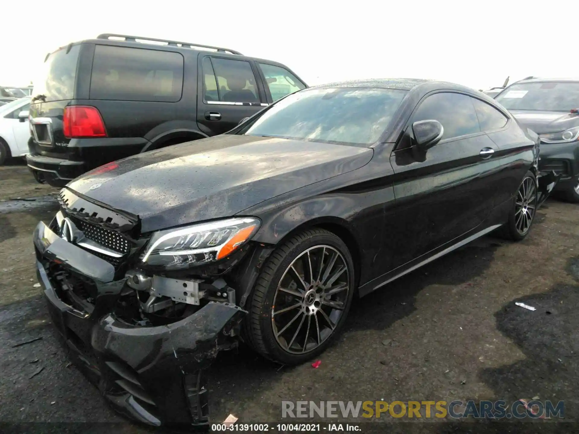 2 Photograph of a damaged car WDDWJ8DB9KF927179 MERCEDES-BENZ C-CLASS 2019