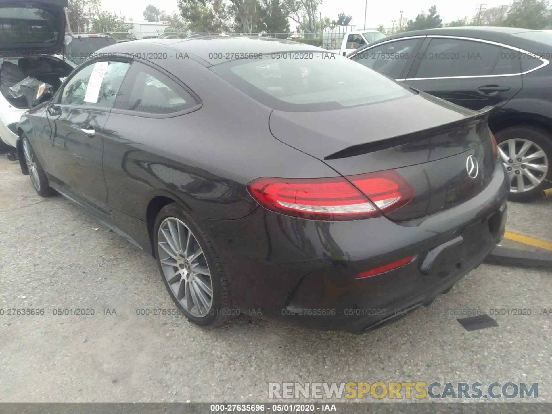 3 Photograph of a damaged car WDDWJ8DBXKF775221 MERCEDES-BENZ C-CLASS 2019