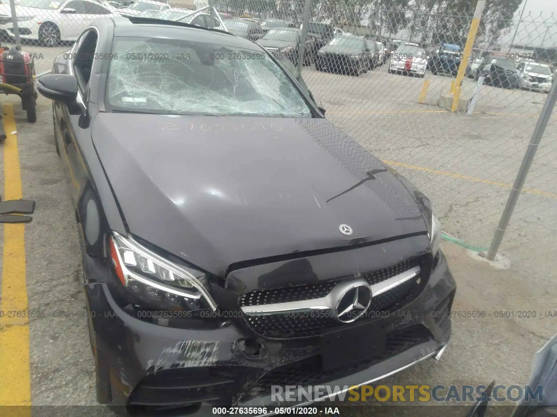 6 Photograph of a damaged car WDDWJ8DBXKF775221 MERCEDES-BENZ C-CLASS 2019