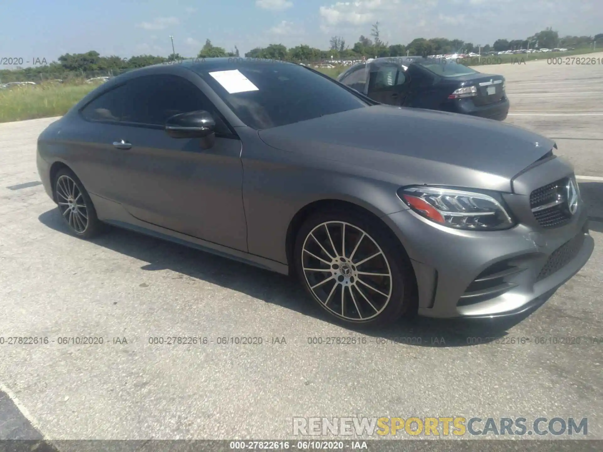 1 Photograph of a damaged car WDDWJ8DBXKF851603 MERCEDES-BENZ C-CLASS 2019