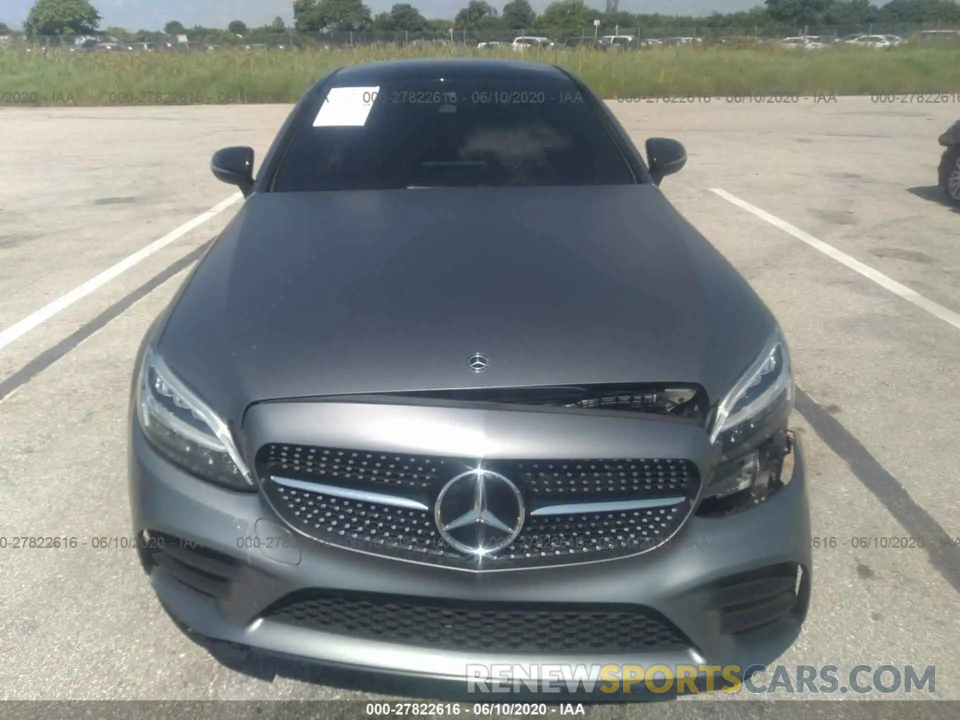 6 Photograph of a damaged car WDDWJ8DBXKF851603 MERCEDES-BENZ C-CLASS 2019