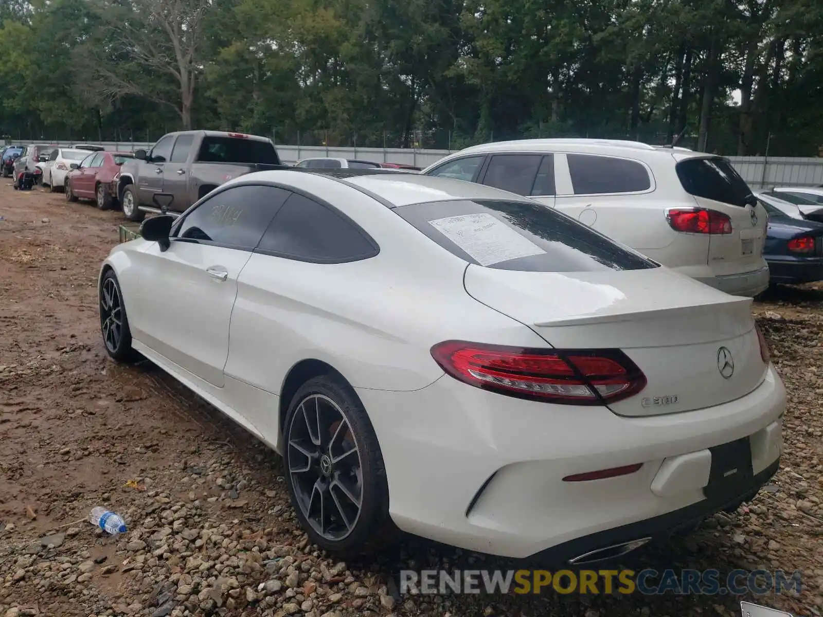 3 Photograph of a damaged car WDDWJ8DBXKF885346 MERCEDES-BENZ C-CLASS 2019