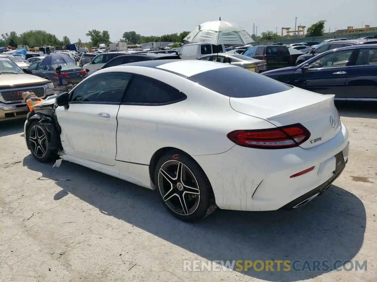 3 Photograph of a damaged car WDDWJ8EB0KF789238 MERCEDES-BENZ C-CLASS 2019