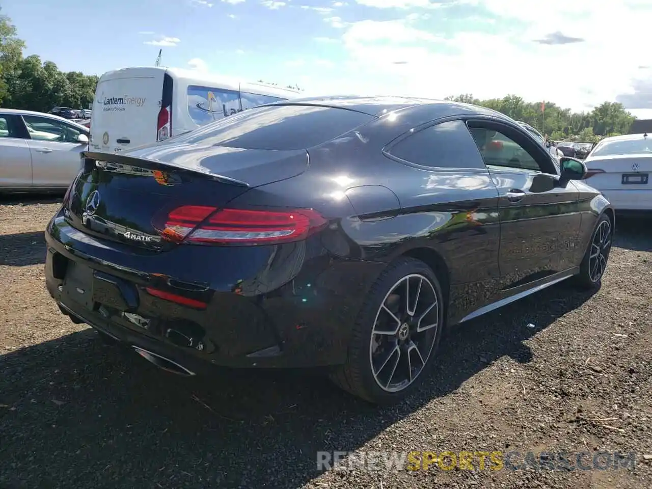 4 Photograph of a damaged car WDDWJ8EB1KF784372 MERCEDES-BENZ C-CLASS 2019