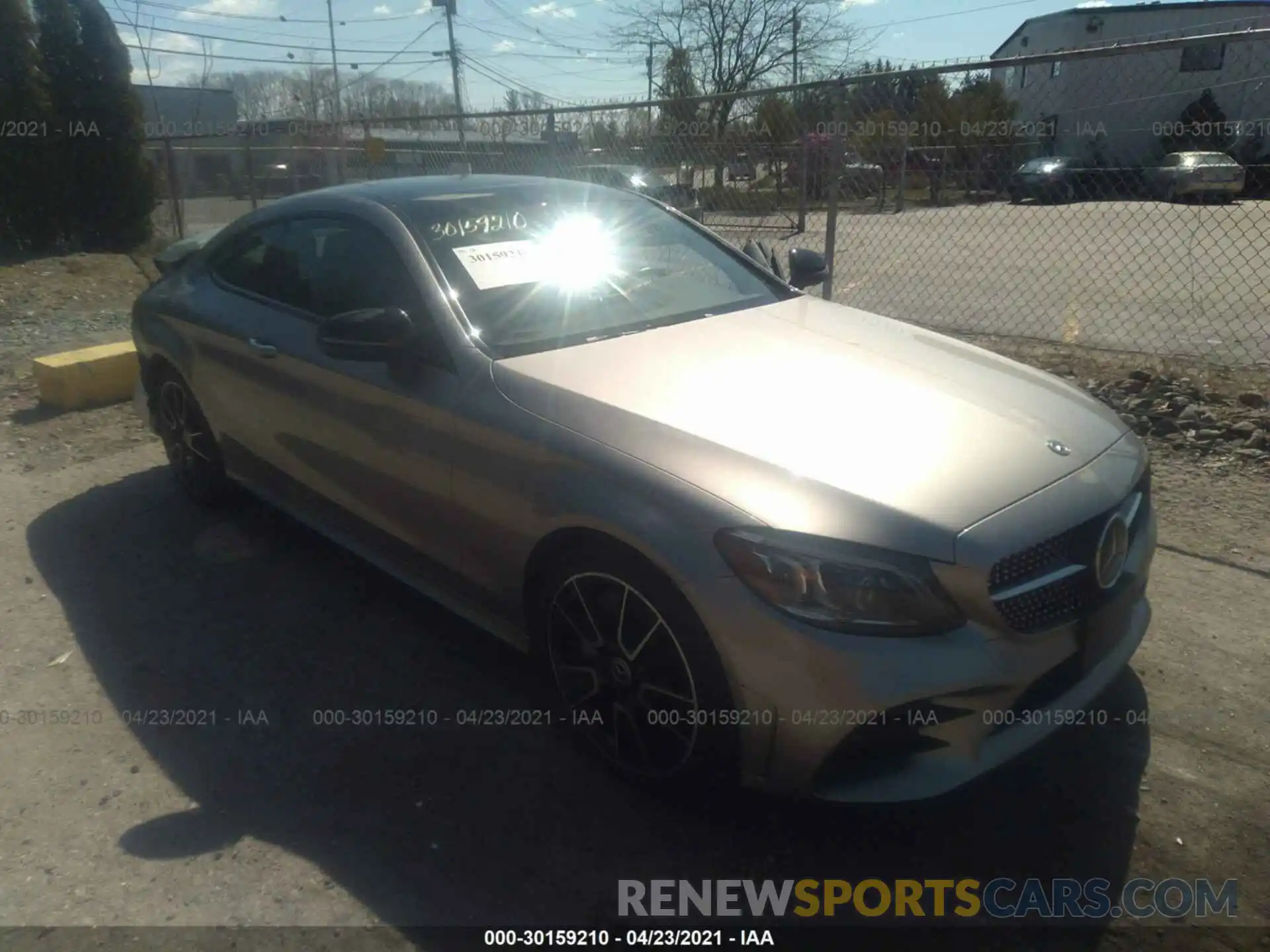 1 Photograph of a damaged car WDDWJ8EB2KF772943 MERCEDES-BENZ C-CLASS 2019