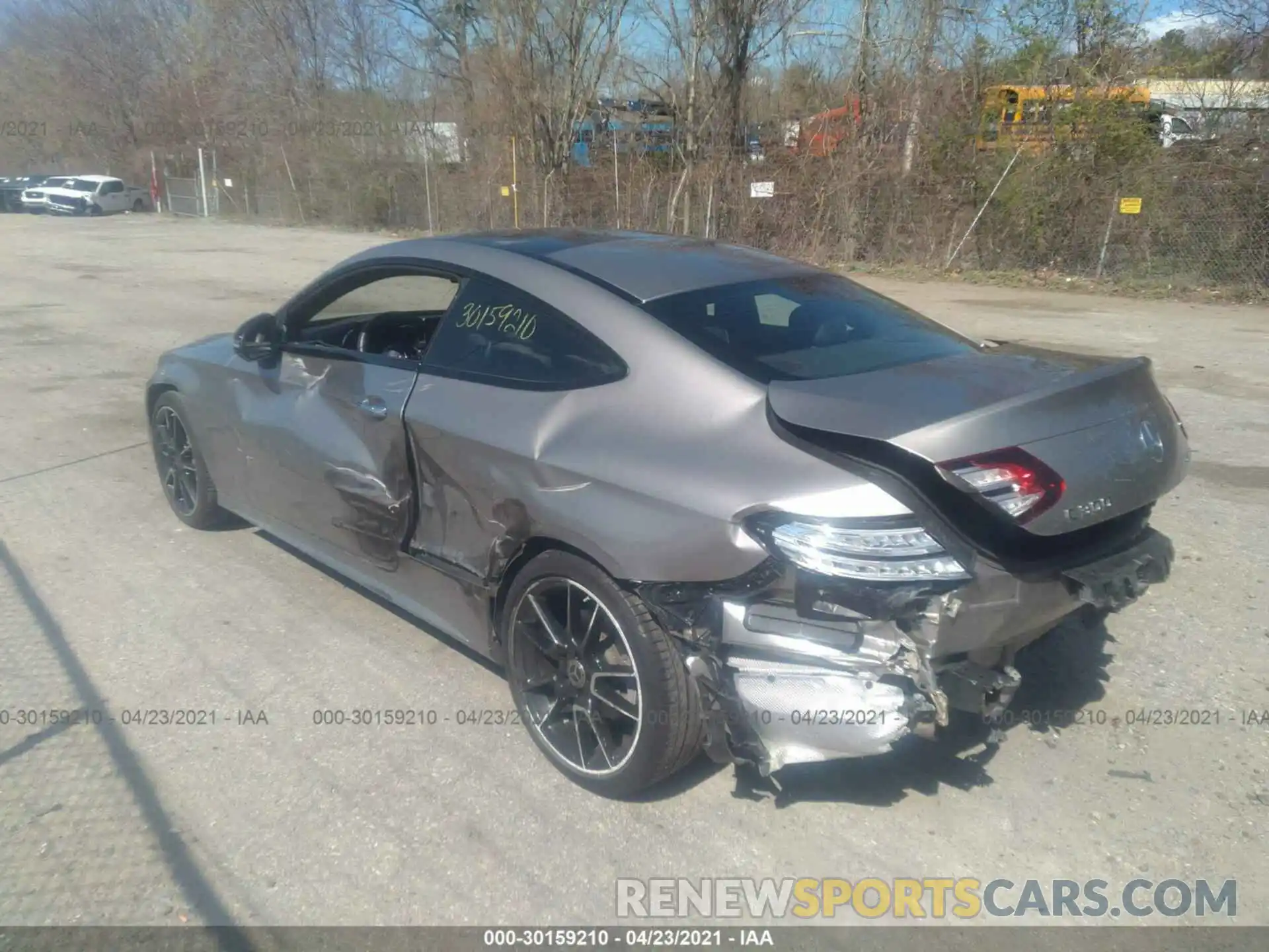 3 Photograph of a damaged car WDDWJ8EB2KF772943 MERCEDES-BENZ C-CLASS 2019