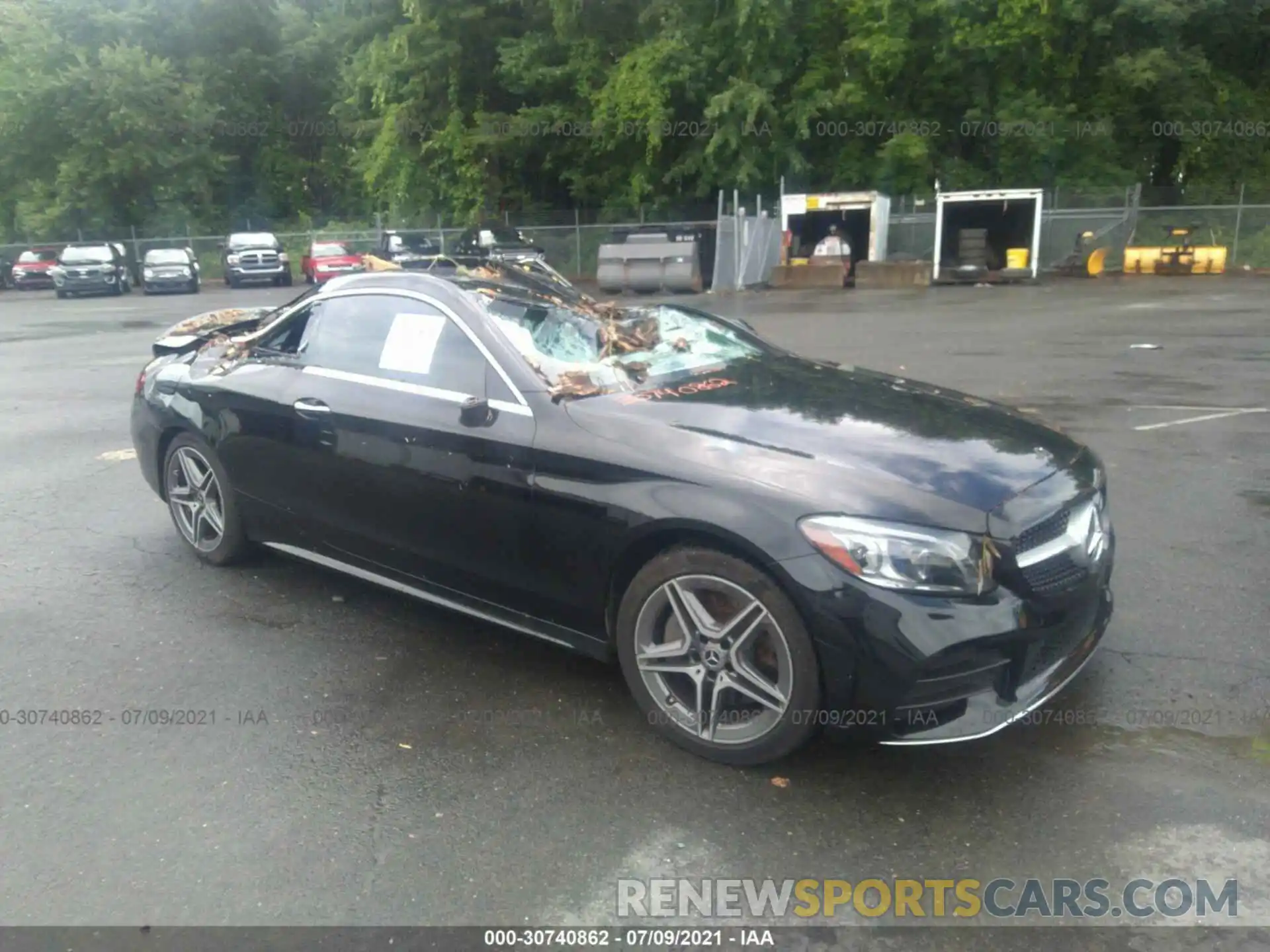 1 Photograph of a damaged car WDDWJ8EB2KF802460 MERCEDES-BENZ C-CLASS 2019