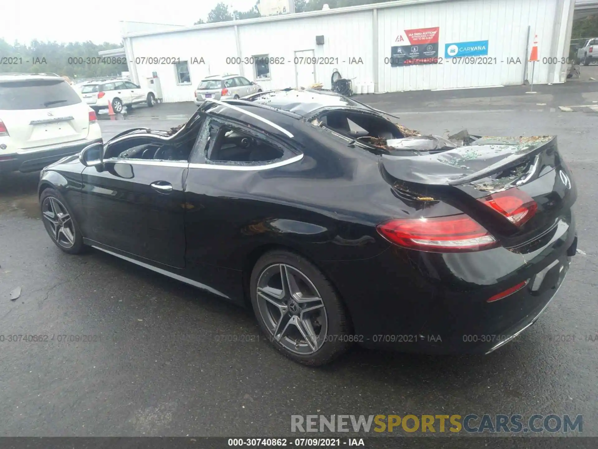 3 Photograph of a damaged car WDDWJ8EB2KF802460 MERCEDES-BENZ C-CLASS 2019