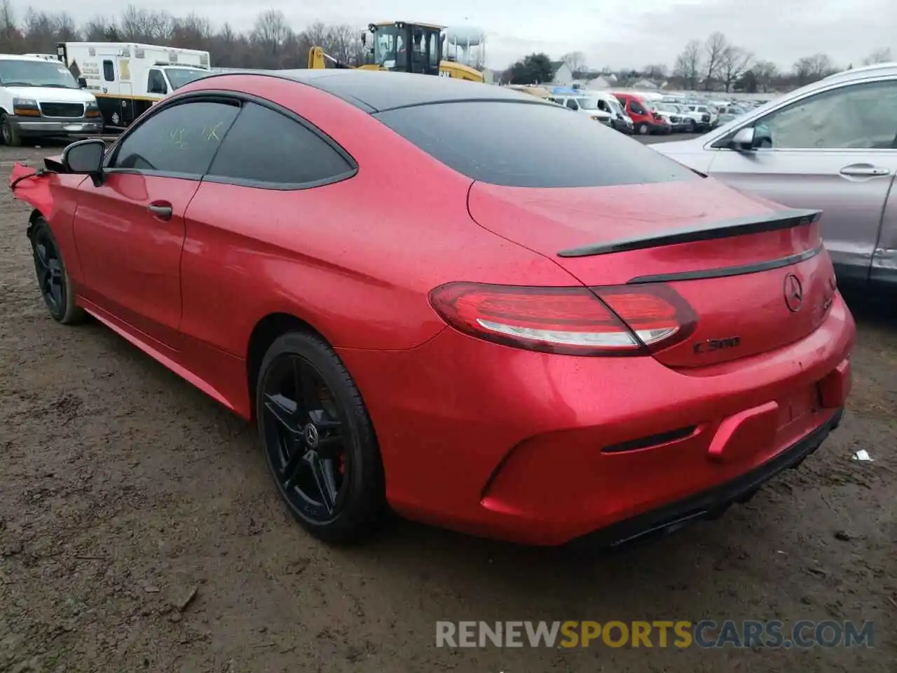 3 Photograph of a damaged car WDDWJ8EB2KF804287 MERCEDES-BENZ C-CLASS 2019