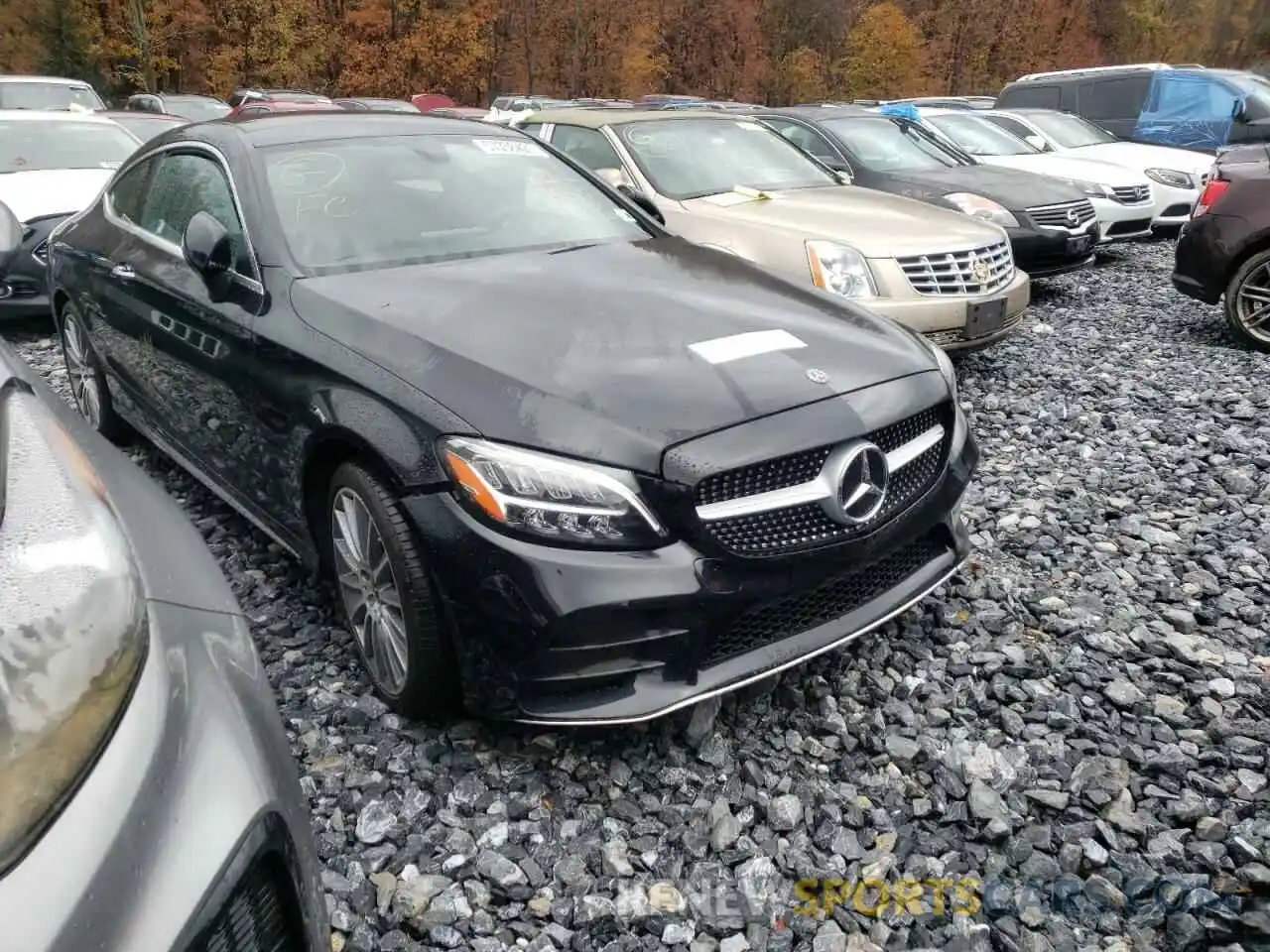 1 Photograph of a damaged car WDDWJ8EB2KF830775 MERCEDES-BENZ C-CLASS 2019